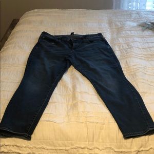 Gap curvy skinny ankle jeans